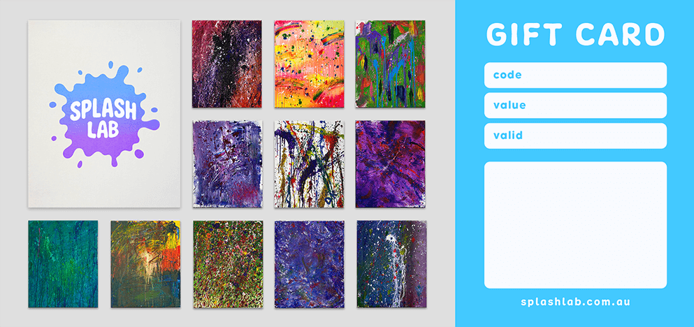 image of a Splash Lab gift voucher